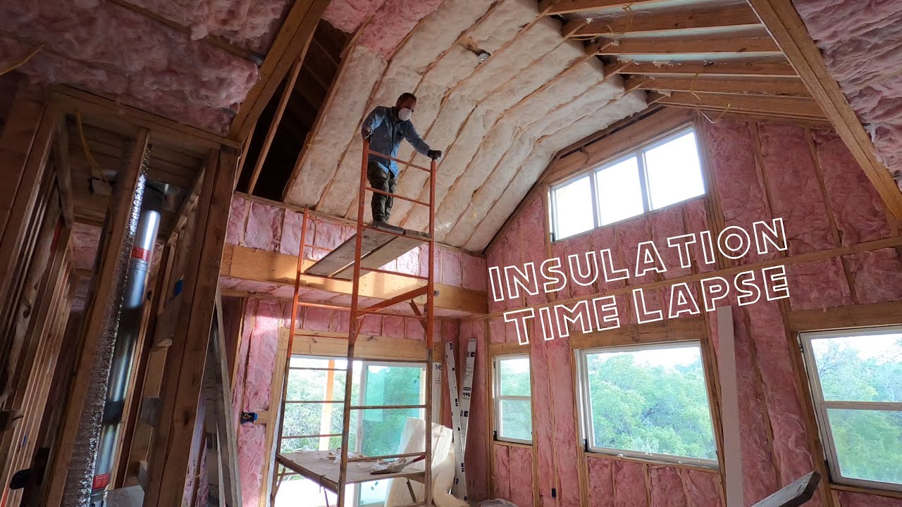 Insulation Installation Time Lapse