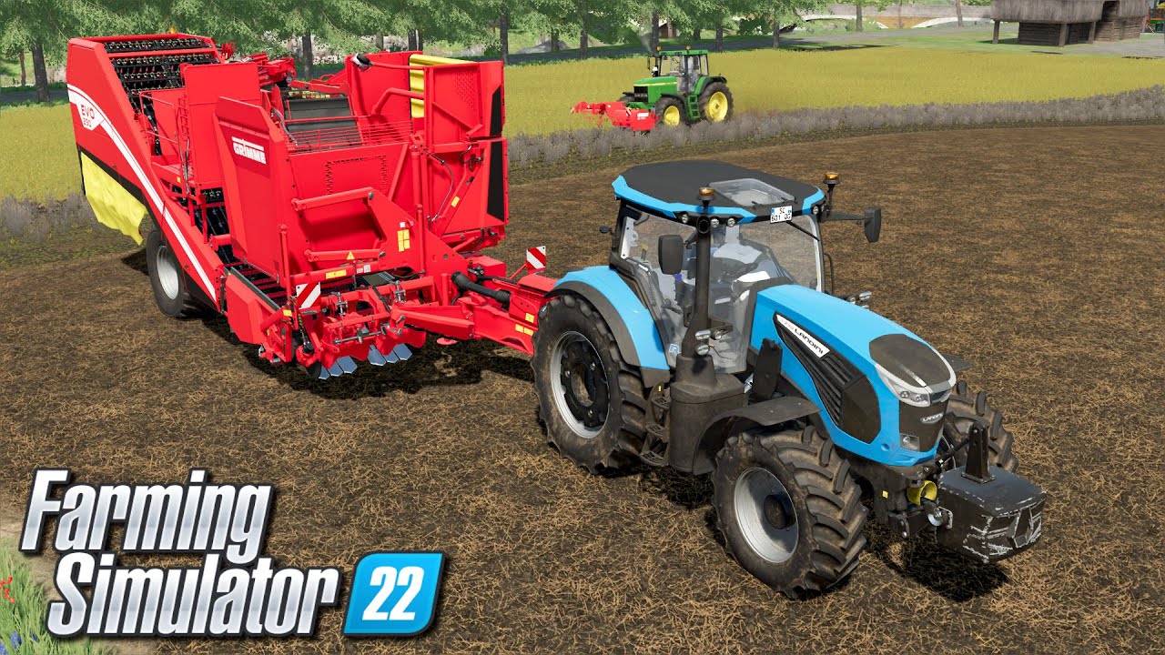 Pierwsze wykopki ziemniaków - Farming Simulator 22 | #29