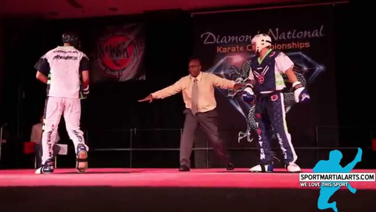 Raymond Daniels vs Jack Felton - Men's Sparring Finals - Diamond Nationals 2014