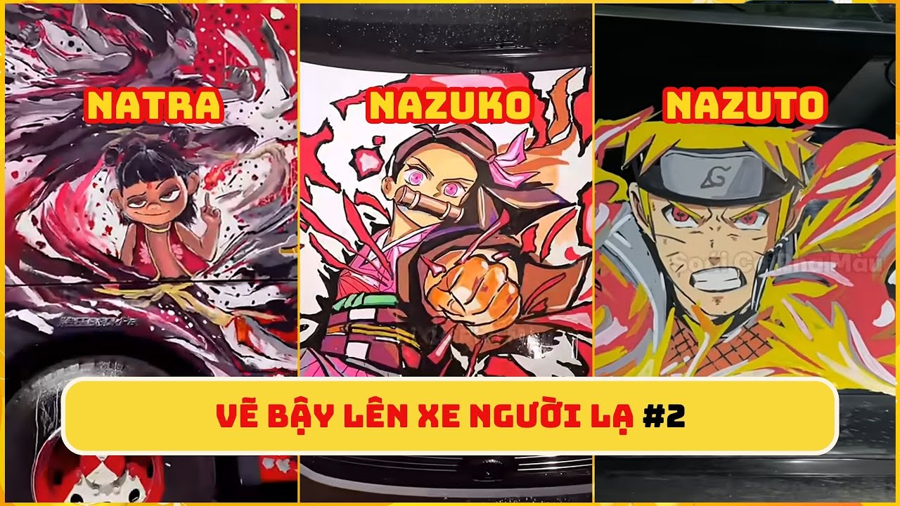 Tổng hợp series vẽ bậy l&ecirc;n xe người lạ - phần 2