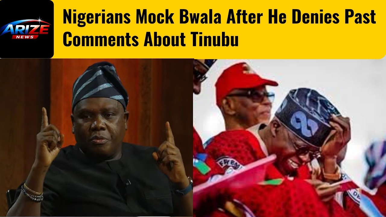 Disgraceful : Nigerians Mock Bwala After He Denies Past Comments About Tinubu