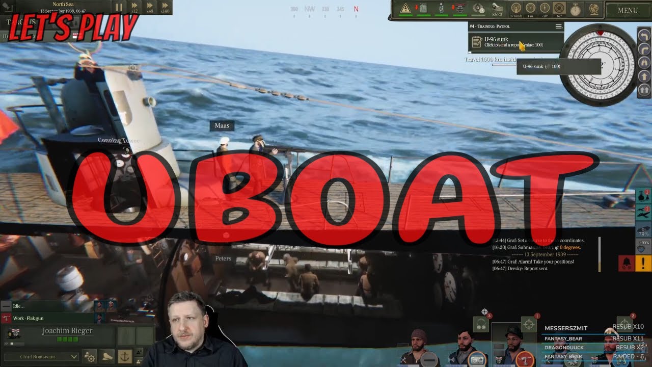 Ł&oacute;dź podwodna - Let's Play - UBOAT