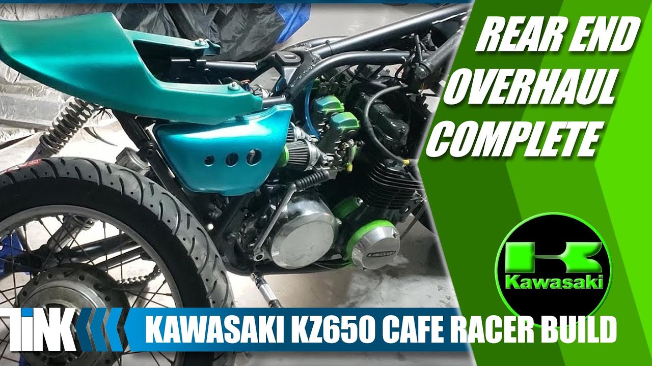 KZ650 Rear Wheel Bearings & Brake Drum Restoration