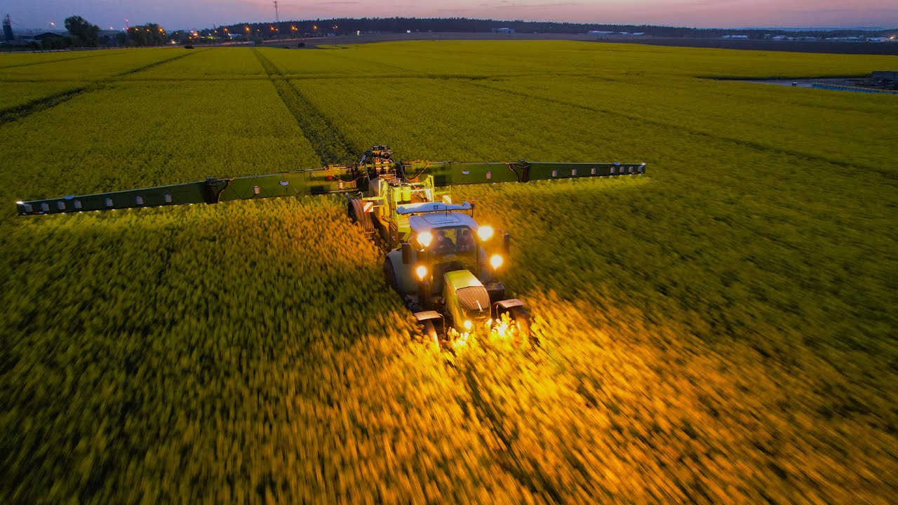 Fendt Vario 718, Dammann Oprysk Rzepaku 2022