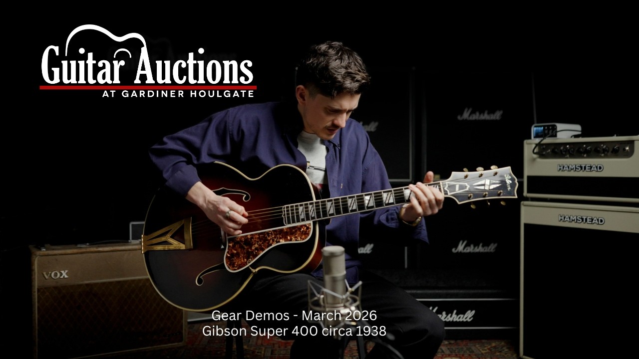Гитара Gibson Super 400 archtop 1938 года | Демонстрация оборудования в марте 2026 года | Гитарны...