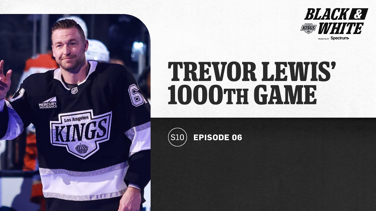 LA Kings Celebrate Trevor Lewis' 1000th NHL Game! | Black & White presented by Spectrum
