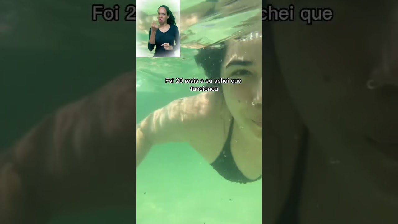 Testando capinha a prova d&rsquo;&aacute;gua - V&Iacute;DEO ACESS&Iacute;VEL COM JANELA DE LIBRAS