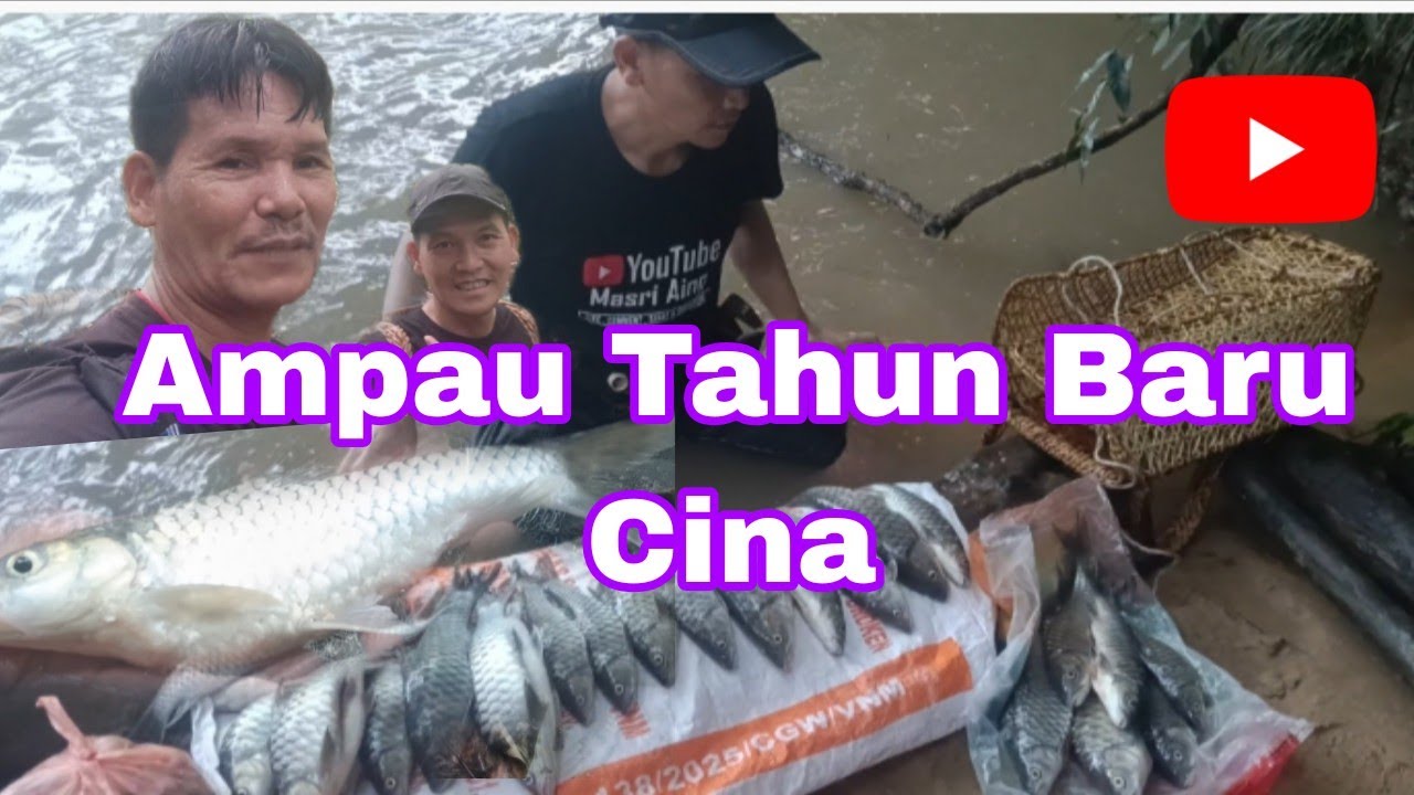 Aura Pemburu Ikan Air Tawar bergabung dengan Adik Masri Aing 