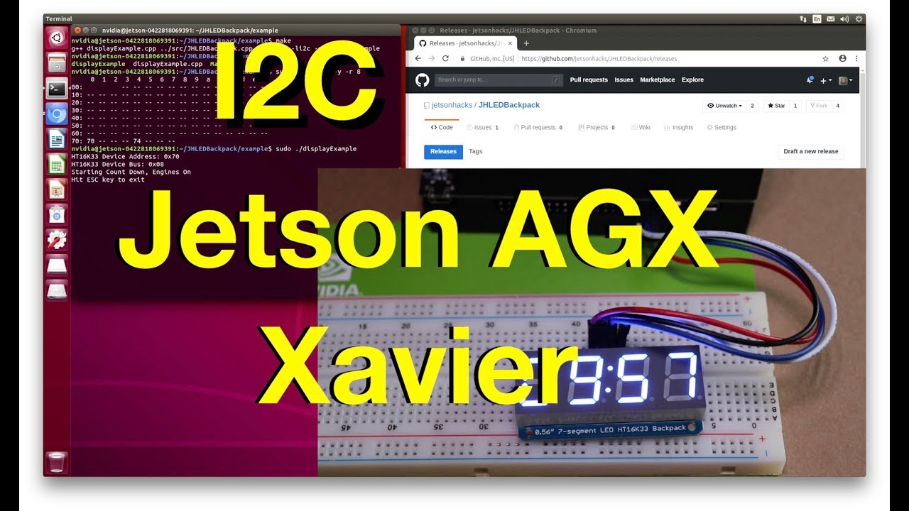 I2C - NVIDIA Jetson AGX Xavier