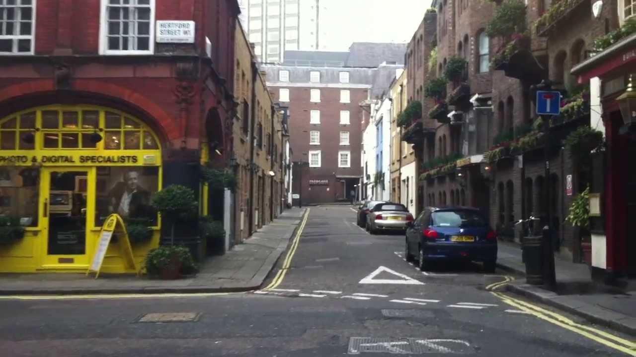 London streets (285.) - central London - Fitzrovia - Mayfair