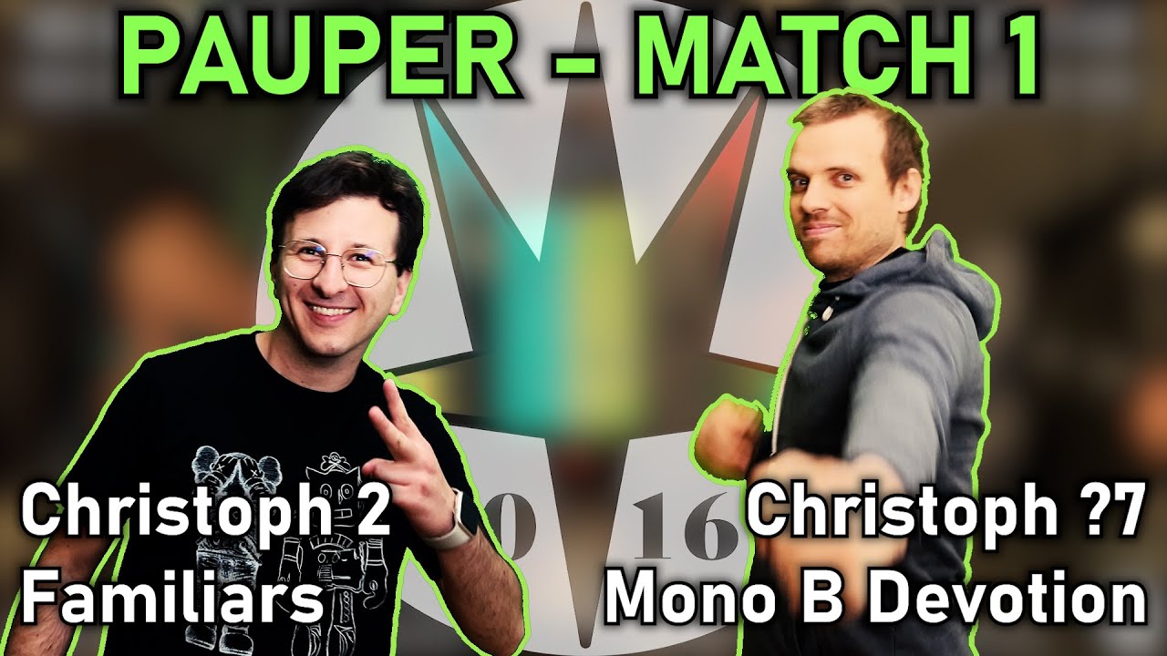 S14 WNM10 | PAUPER | Familiars - Mono B Devotion | MATCH 1