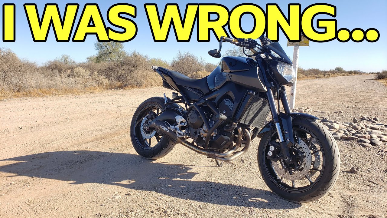 Я ошибался насчет Yamaha MT09 (FZ-09)...