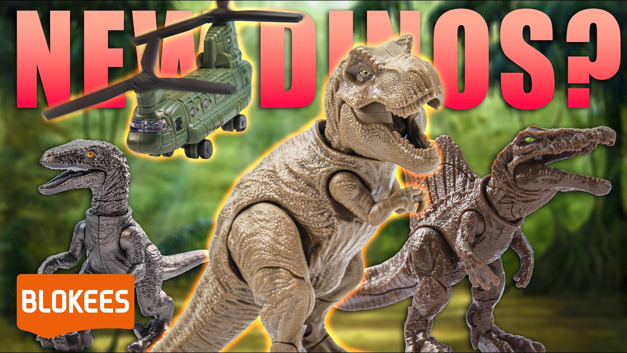 НОВЫЕ ФИГУРКИ ДИНОЗАВРОВ? Blokees Jurassic World TERRAVENTURE Обзор Wave 1