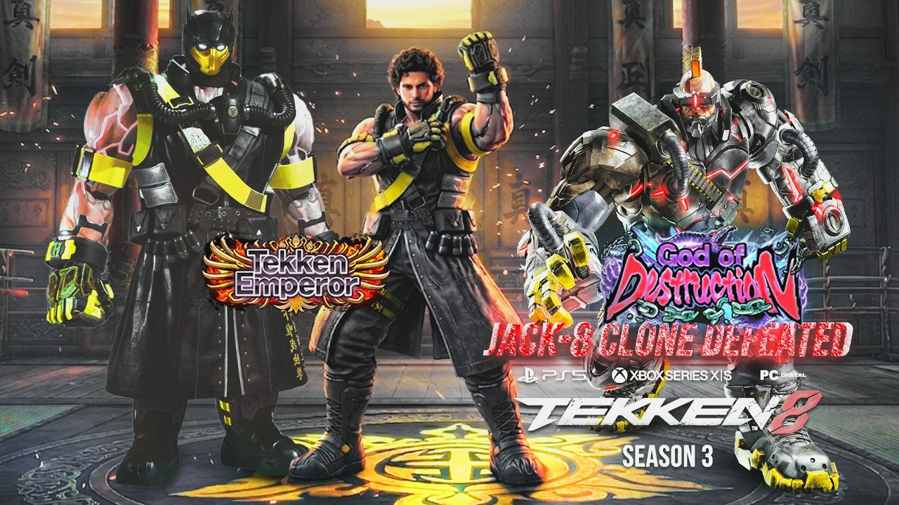 Jack-8 DESTROYS Pro Players | Tekken Emperor vs God of Destination (100+ Dan)