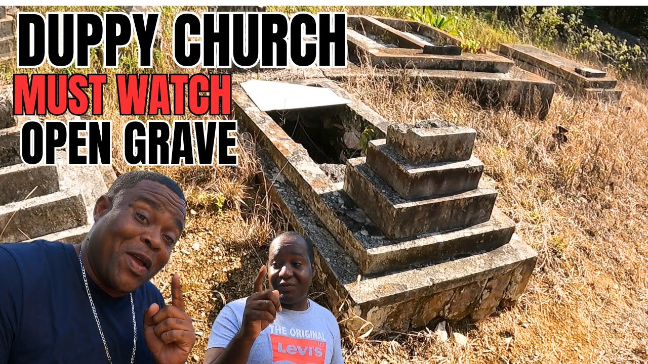 OPEN GRAVE DUPPY CHURCH | TOURING DUPPY CHURCH IN MANCHESTER | GHOST CHURCH IN JAMAICA 2025