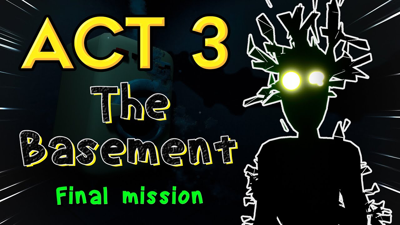 Hello Neighbor Act 3 Basement Walkthrough | Mission 15  (How to Beat Shadowman)