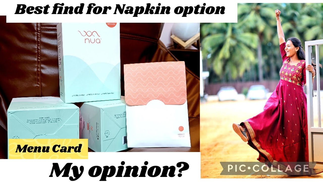Nua Woman Sanitary Pads|Review of Nua Pads|How to order Nua Pads|Good Sanitary Pad|Menu Card