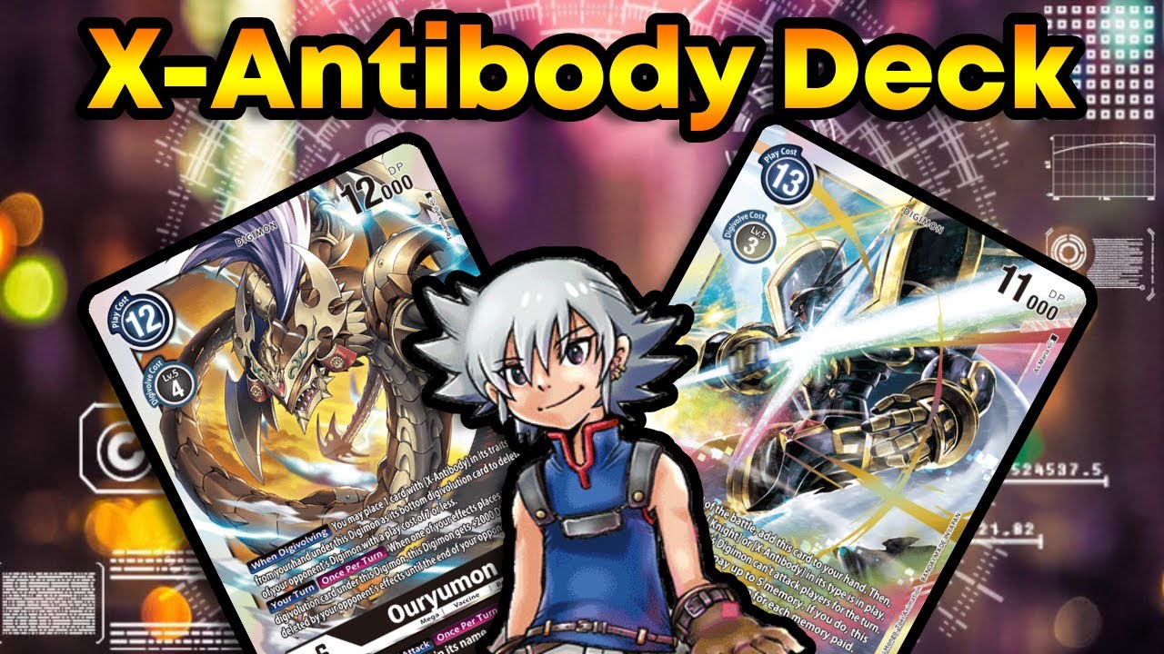 Digimon TCG: Black X-Antibody Deck Profile (BT8 English New Awakening)