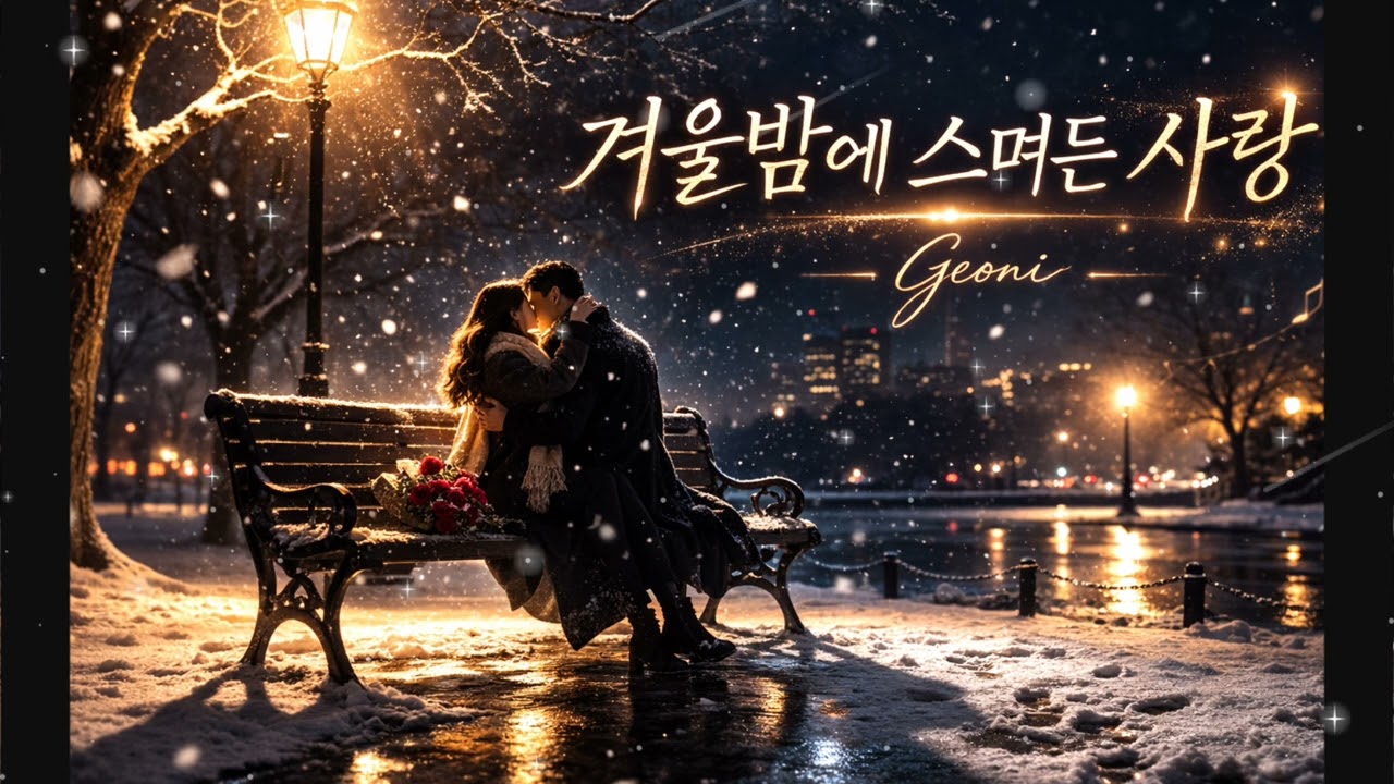 겨울밤에 스며든 사랑 ❄️조용히 마음에 스며드는 겨울 감성 노래 | Geoni