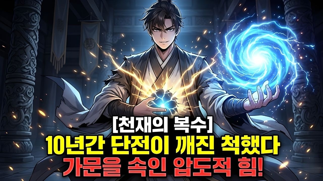 단전이 깨진 척 10년을 버틴 천재가 가문을 속였다.