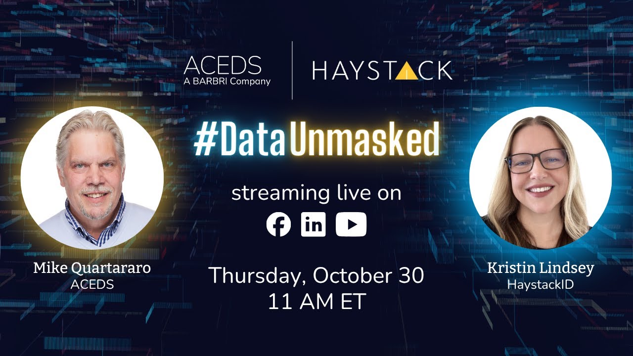 #DataUnmasked featuring Mike Quartararo and Kristin Lindsey