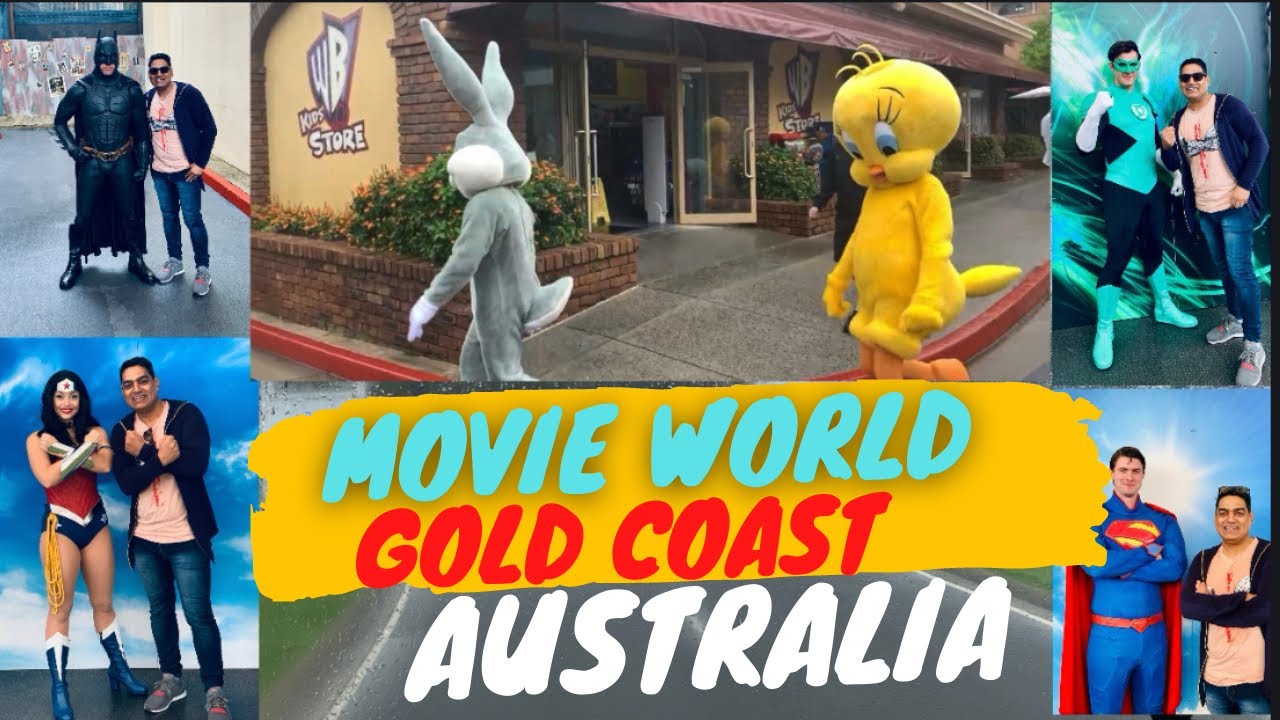 One Day at Warner Brothers Movie World - Gold Coast, Australia #goldcoastaustralia