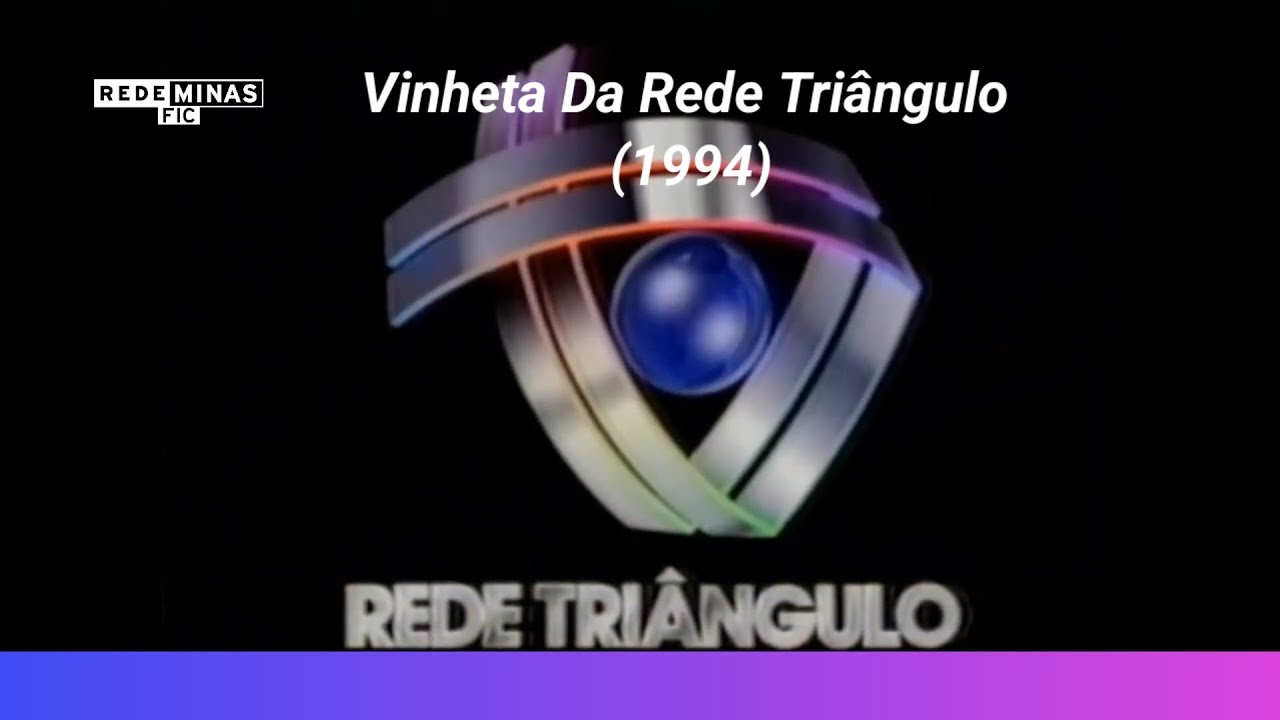 (RARIDADE EXTREMA COM ÁUDIO) Vinheta da TV triângulo (1994) (Globo Uberlândia MG)