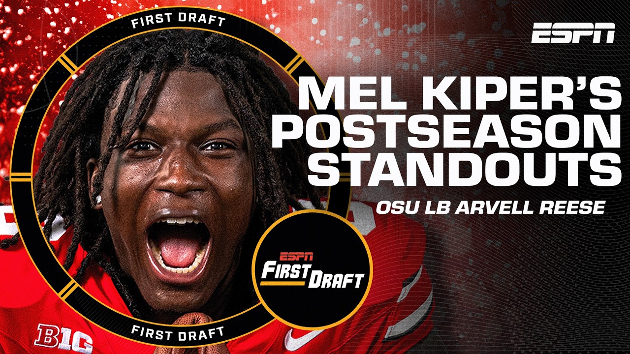⭐️Mel Kiper's ELITE PROSPECTS playing in College Football Postseason! w/Field Yates⭐️ | First Draft🏈