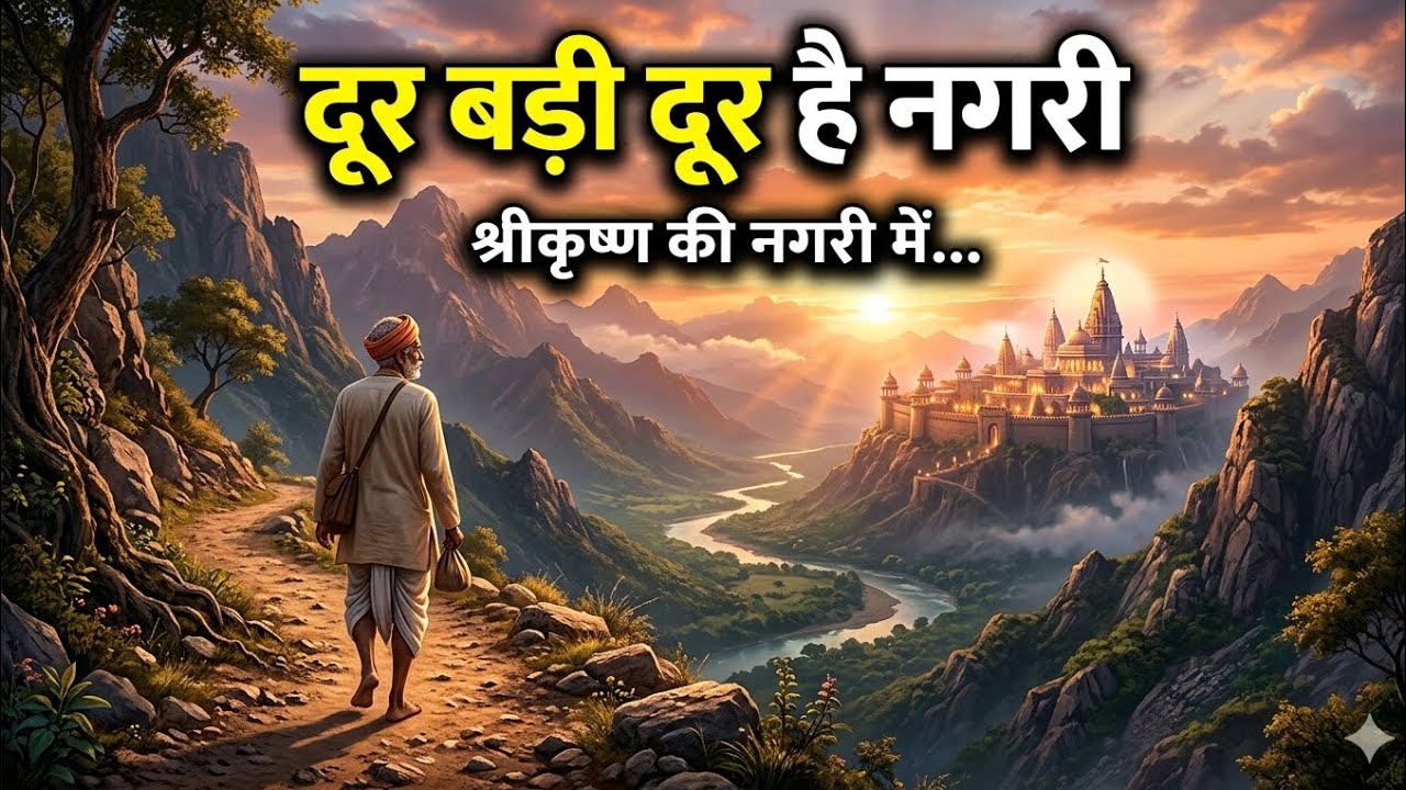 #बहुत दूर कृष्ण आपकी नगरी में कैसे आओ 