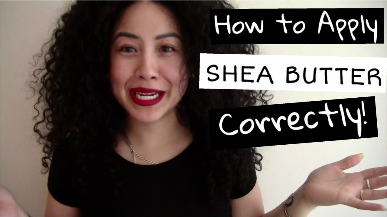 The PROPER Way to Apply Shea Butter to the Face