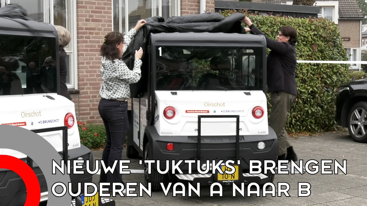 Nieuwe 'tuktuks' brengen mindervaliden van A naar B in Oirschot