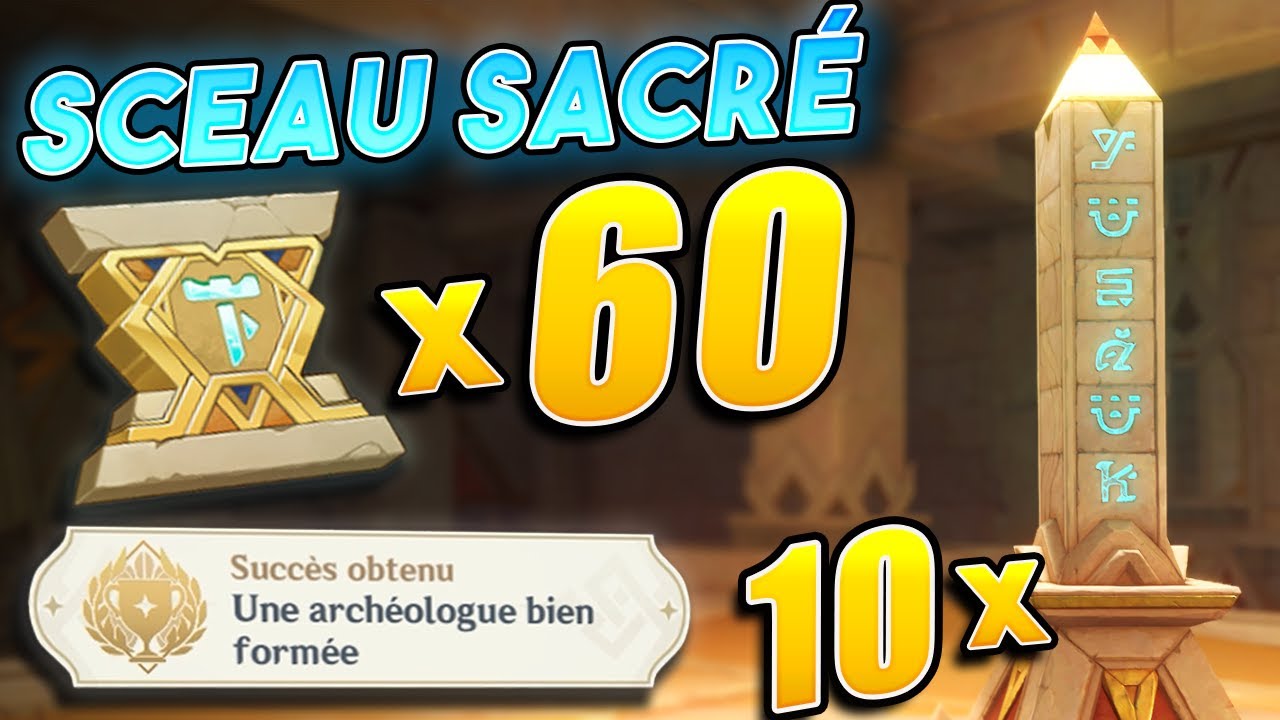 Sceau sacré et Obélisque primaux : Tous les emplacements | Partie 1 - Genshin Impact Sumeru