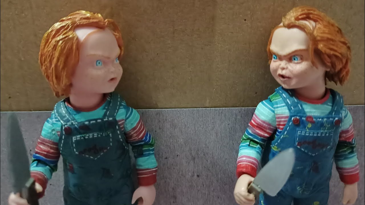 Ultimate Chucky de neca real unboxing y comparación