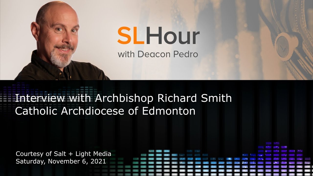 Archbishop Interview with SLHour on Indigenous reconciliation & upcoming Papal visit | @ArchEdmonton