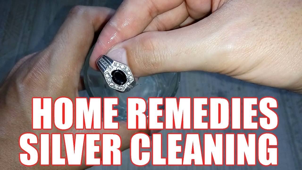 How to Clean Silver Jewelry at Home - Best Way for Tarnished Silver Ring Cleaning