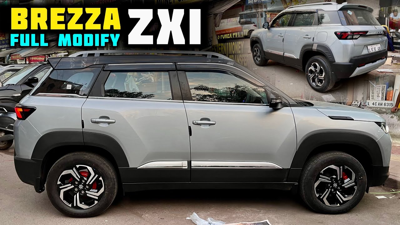 2025 Brezza ZXI Modification With Price ✅  Brezza ZXI Model All Accessories ✅