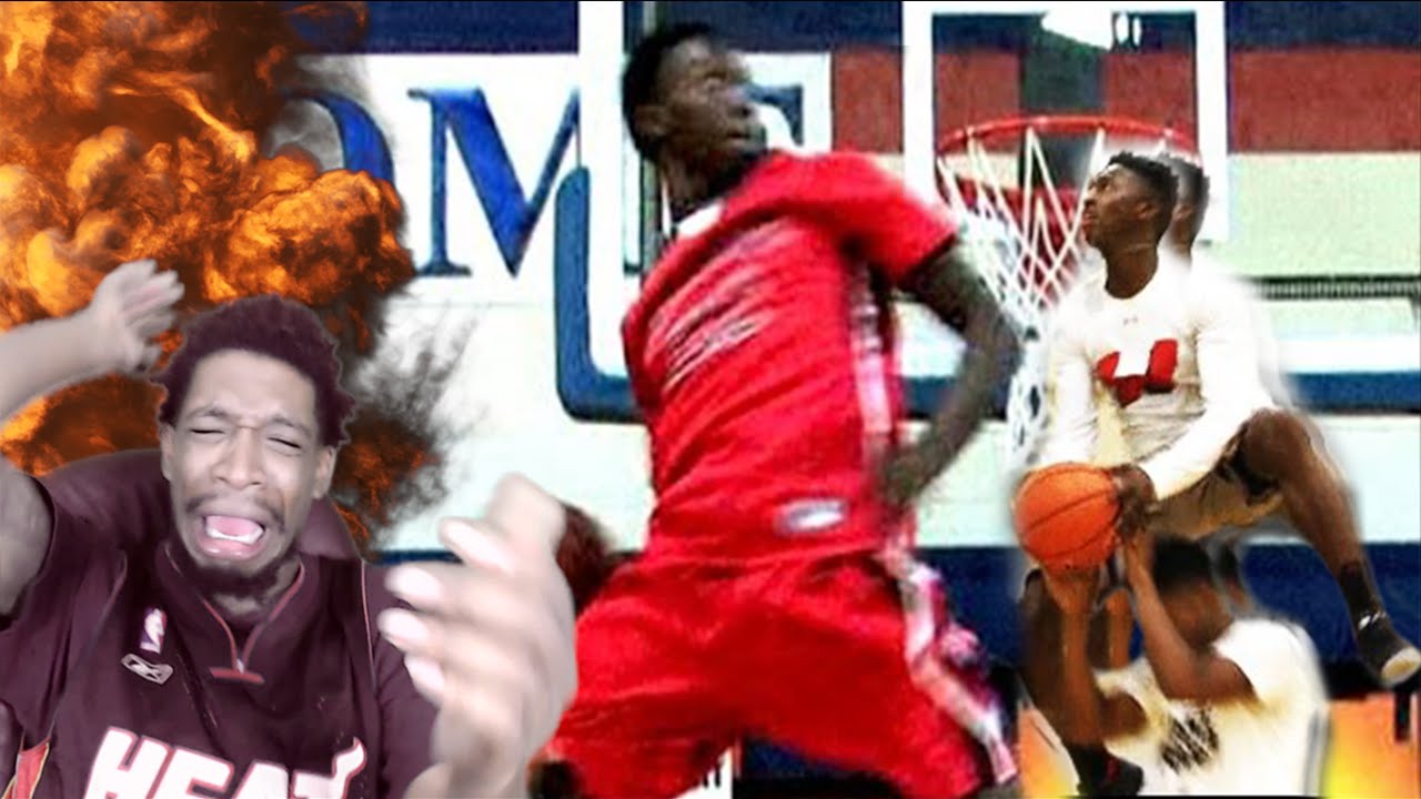 BEST HIGH SCHOOL DUNKER OF ALL TIME! 6'2 KWE PARKER CANT BE HUMAN! MIXTAPE REACTION
