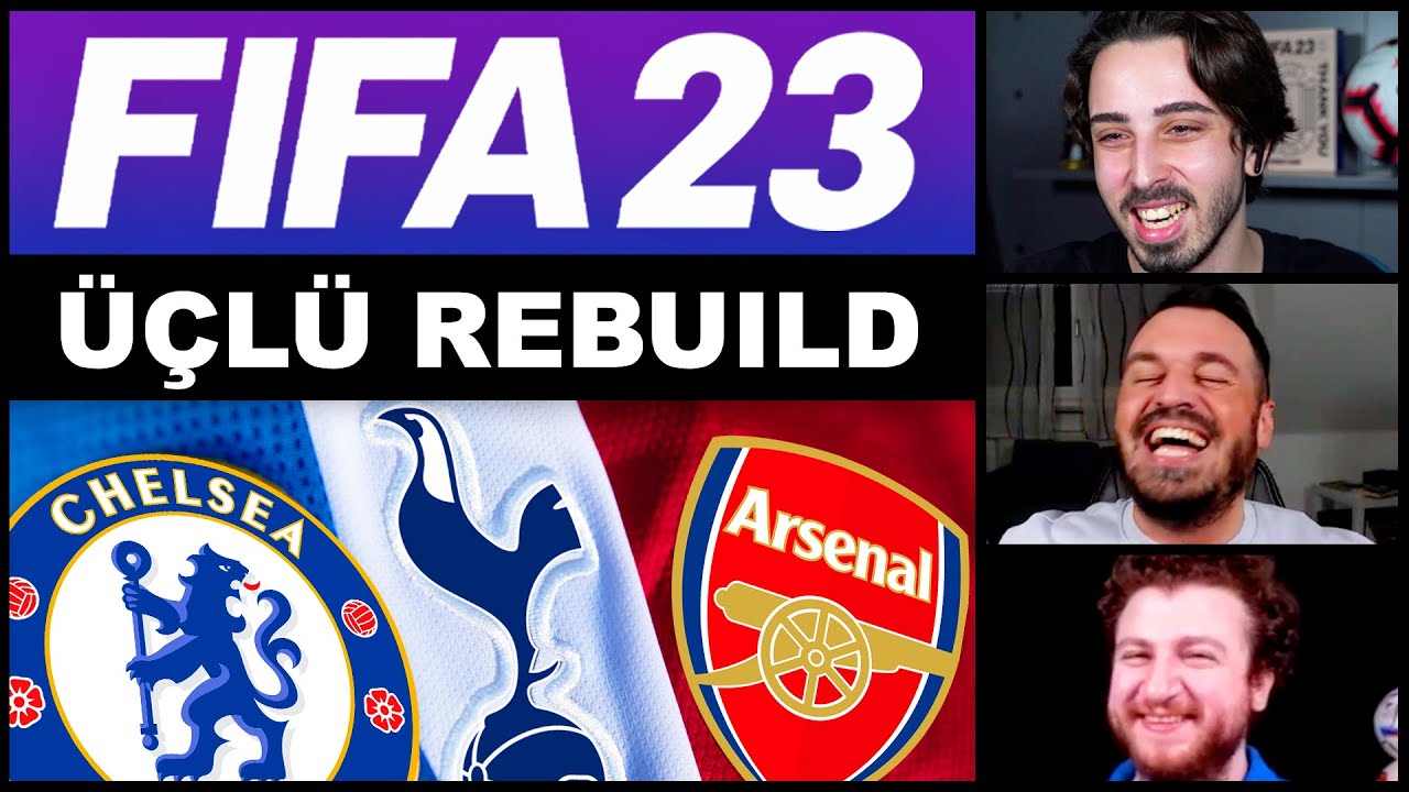 FIFA 23 ÜÇLÜ REBUILD // LONDRA REBUILD CHALLENGE // KARİYER MODU @OnurOnline @UKarakullukcu