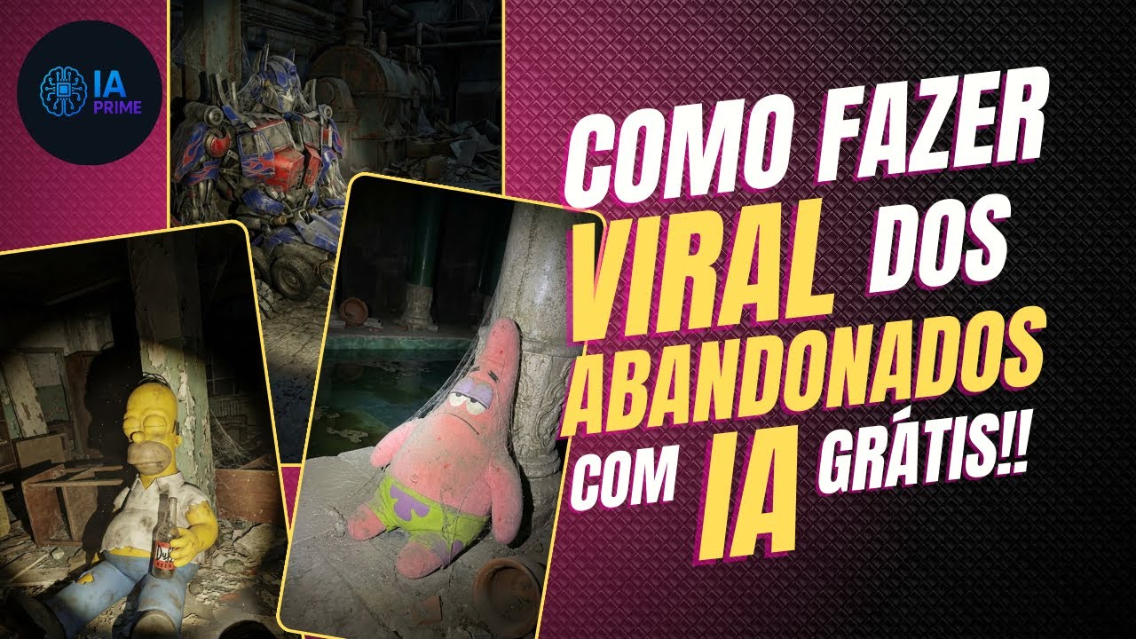 MUITO FÁCIL: VIRAL DO PERSONAGEM ABANDONADO COM IA!