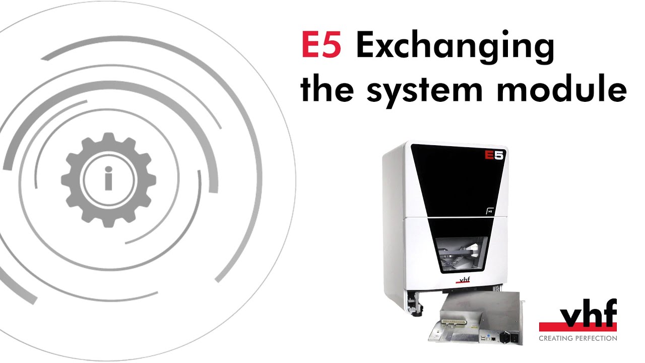 E5 – Exchanging the system module