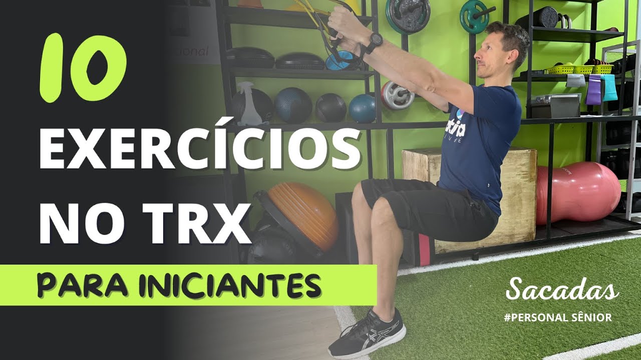 10 exercícios no TRX para iniciantes
