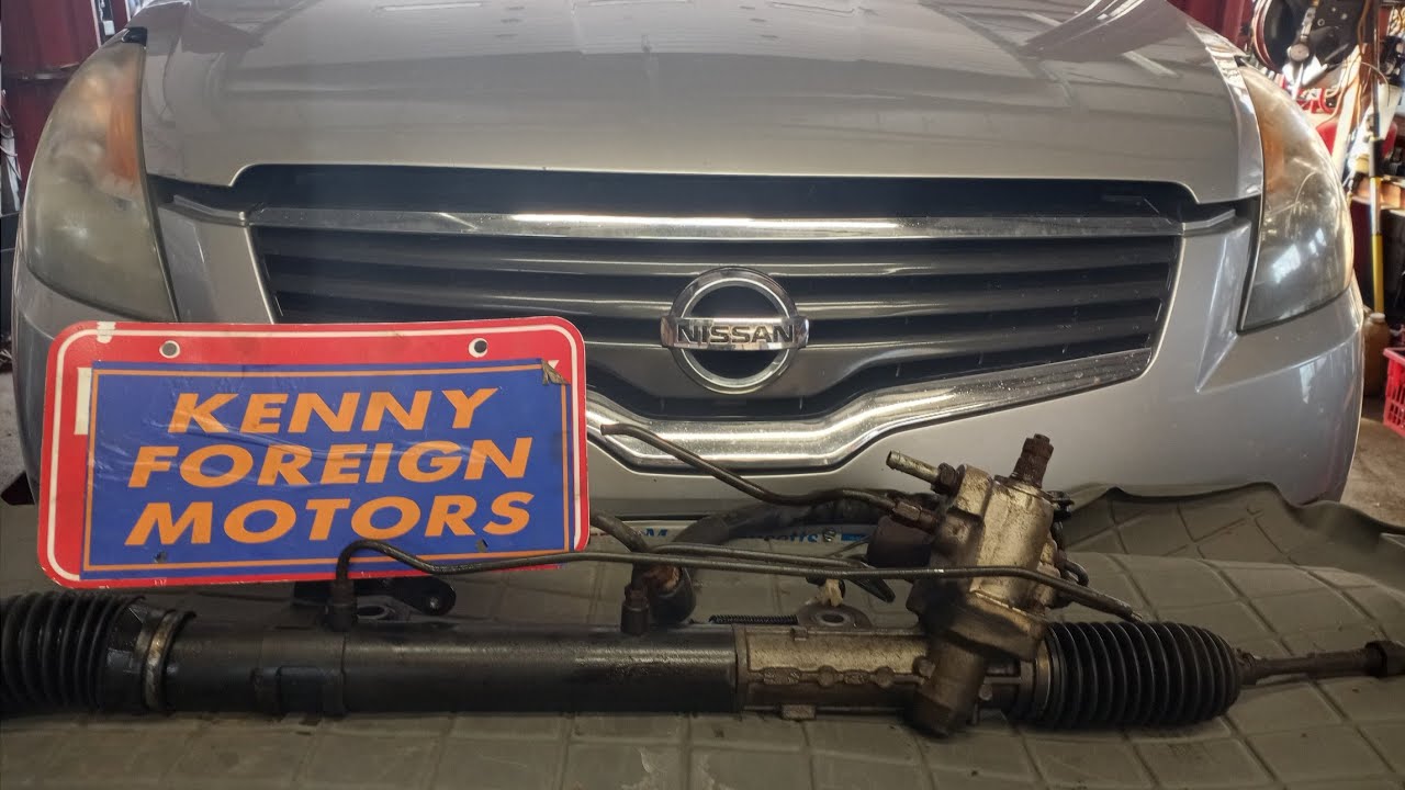 2008 Nissan Altima steering rack pinion replacement Diy