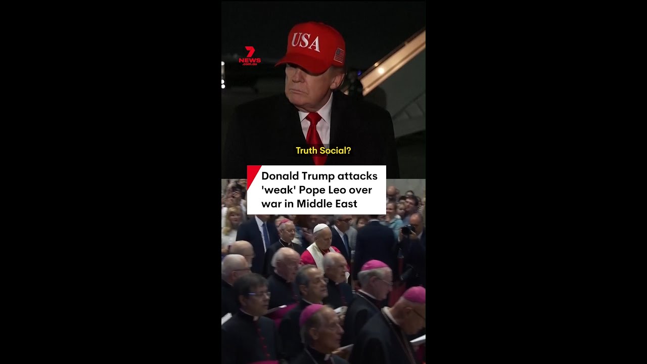 Дональд Трамп критикует &laquo;слабого&raquo; Папу Льва за осуждение войны на Ближнем Востоке.