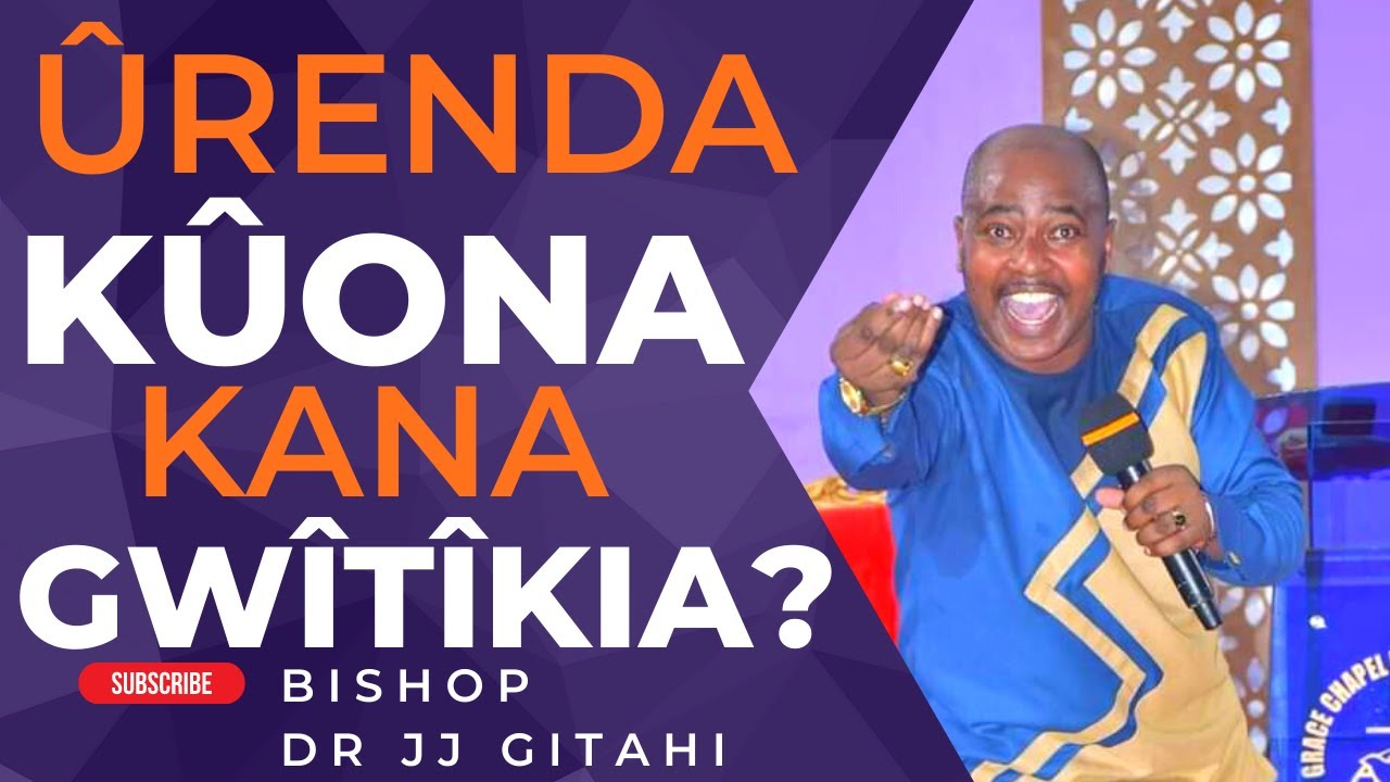 SIGHT OR FAITH | BISHOP DR JJ GITAHI