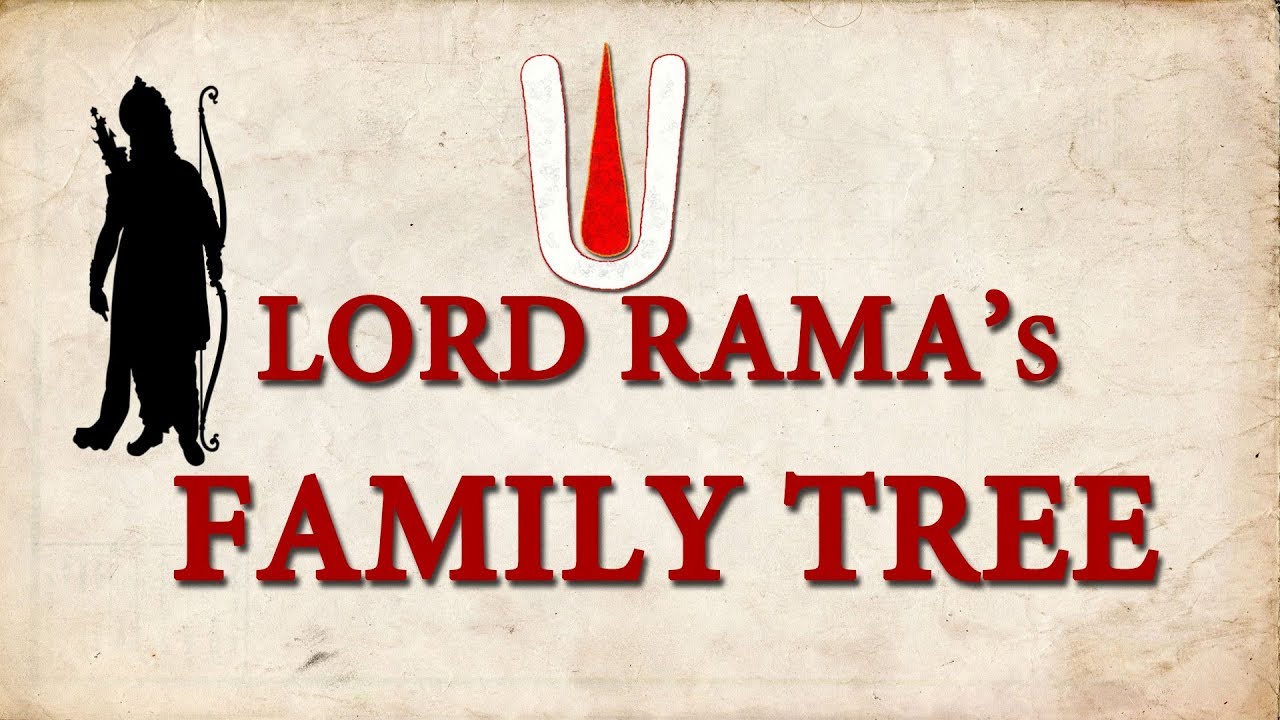 Lord Rama's Family Tree | Genealogy of Surya Vansh | Ramayana