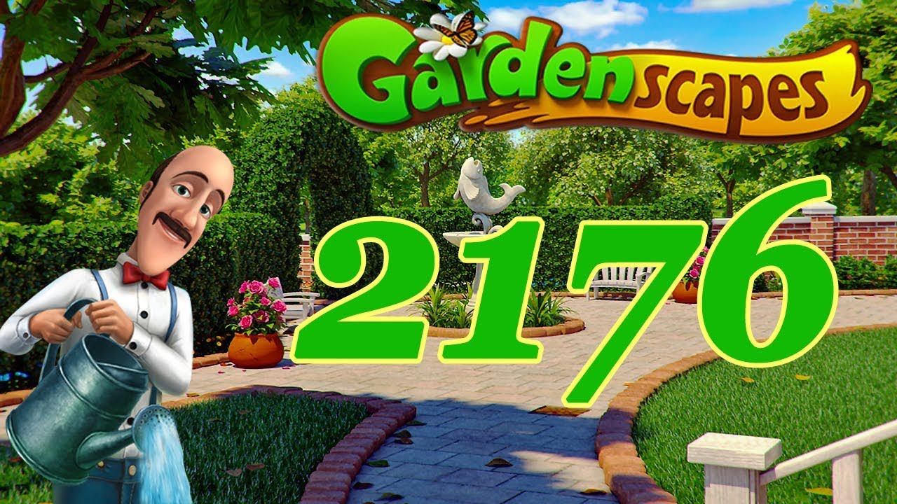 GardenScapes level 2176