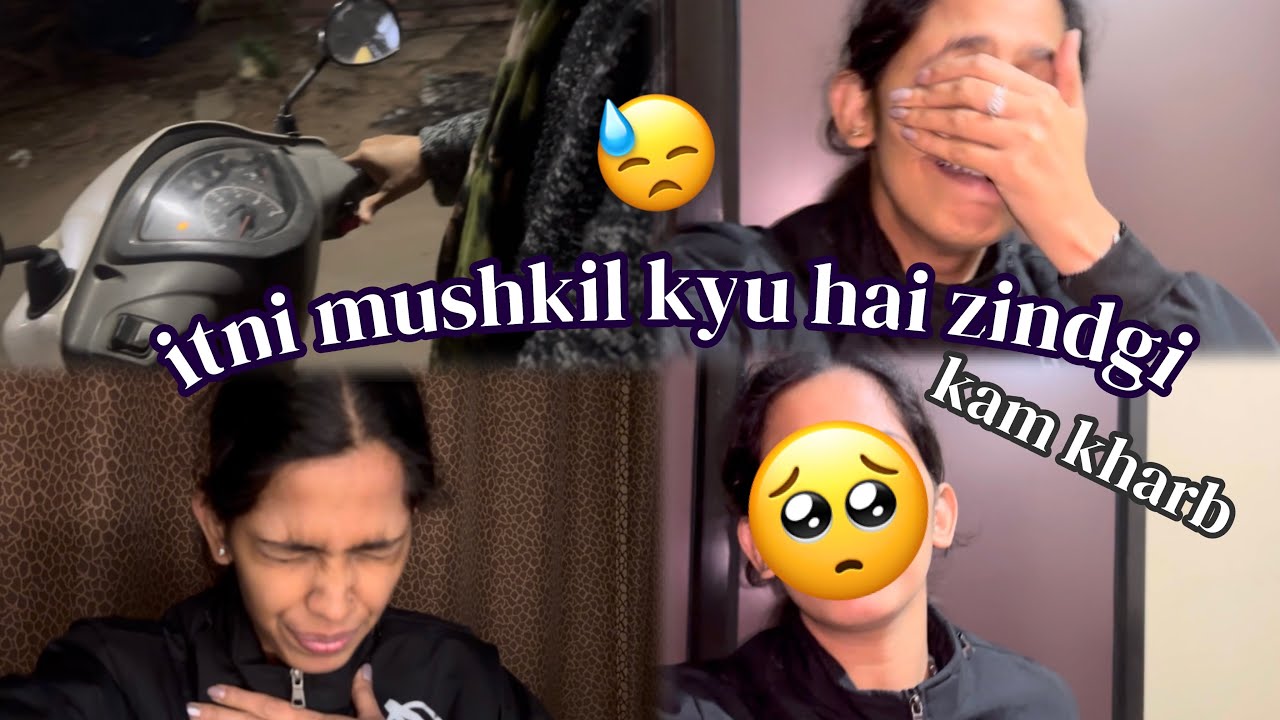 Itne mushkil waqat pe majak kyu ☹️|| gadi band hui raste me 😓 