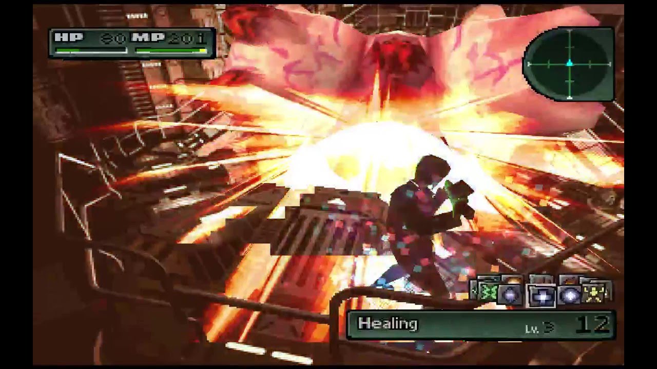 Parasite Eve 2 Final Boss Stage 1 with Gunblade