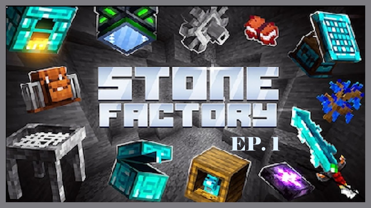 Stone Factory (by Vatonage) Ep. 1 Getting Started!!! (Bedrock Edition)