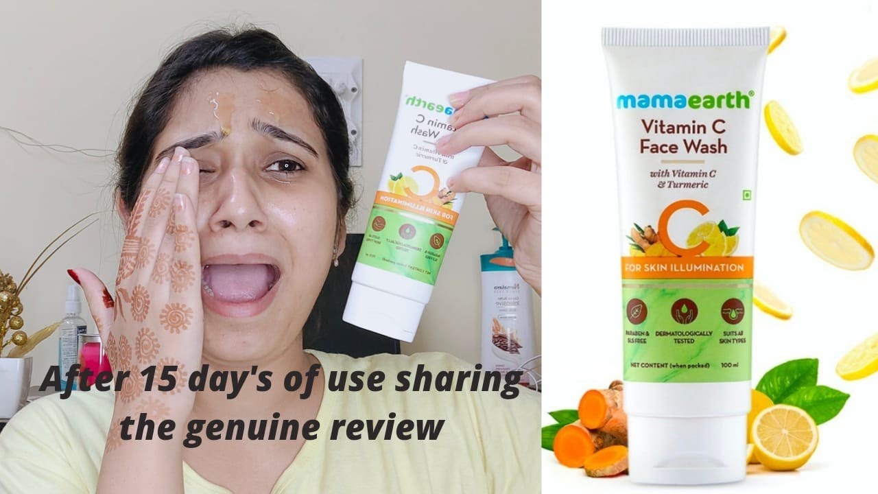 Mamaearth Vitamin C facewash with turmeric review | Should buy or not ?? #komallakra @Me nd Maa
